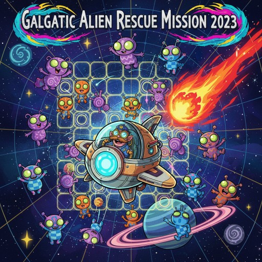 Galactic Alien Rescue Mission 2023
