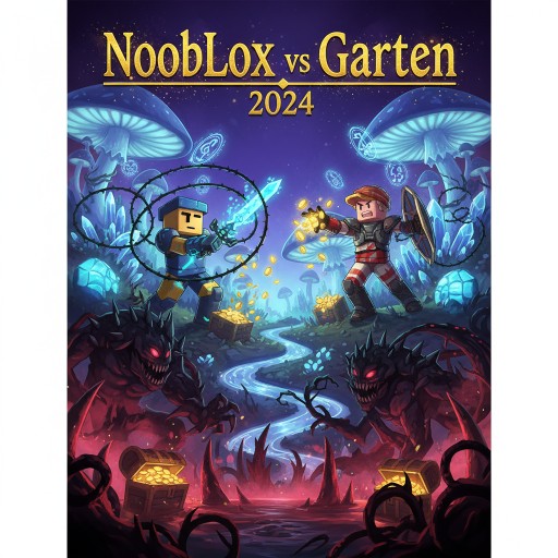 NoobLox vs Garten 2 Player v2024