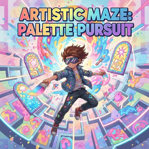 Artistic Maze: Palette Pursuit