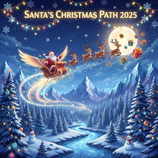 Santa's Christmas Path 2025