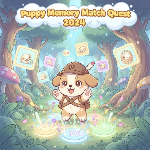 Puppy Memory Match Quest 2024