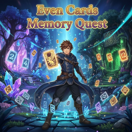 Even Cards Memory Quest