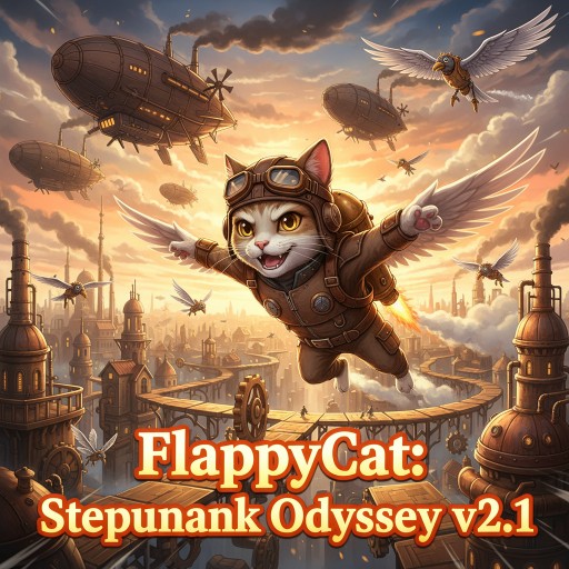 FlappyCat: Steampunk Odyssey v2.1
