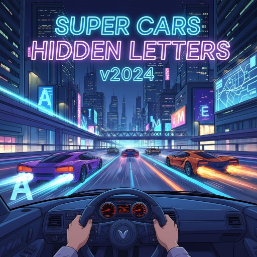 Super Cars Hidden Letters v2024