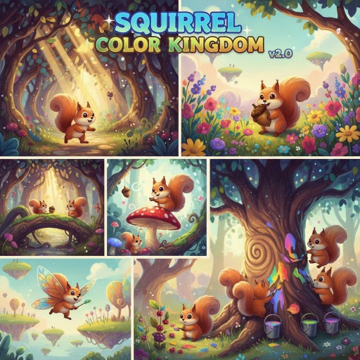 Squirrel Color Kingdom v2.0