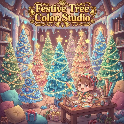 Festive Tree Color Studio